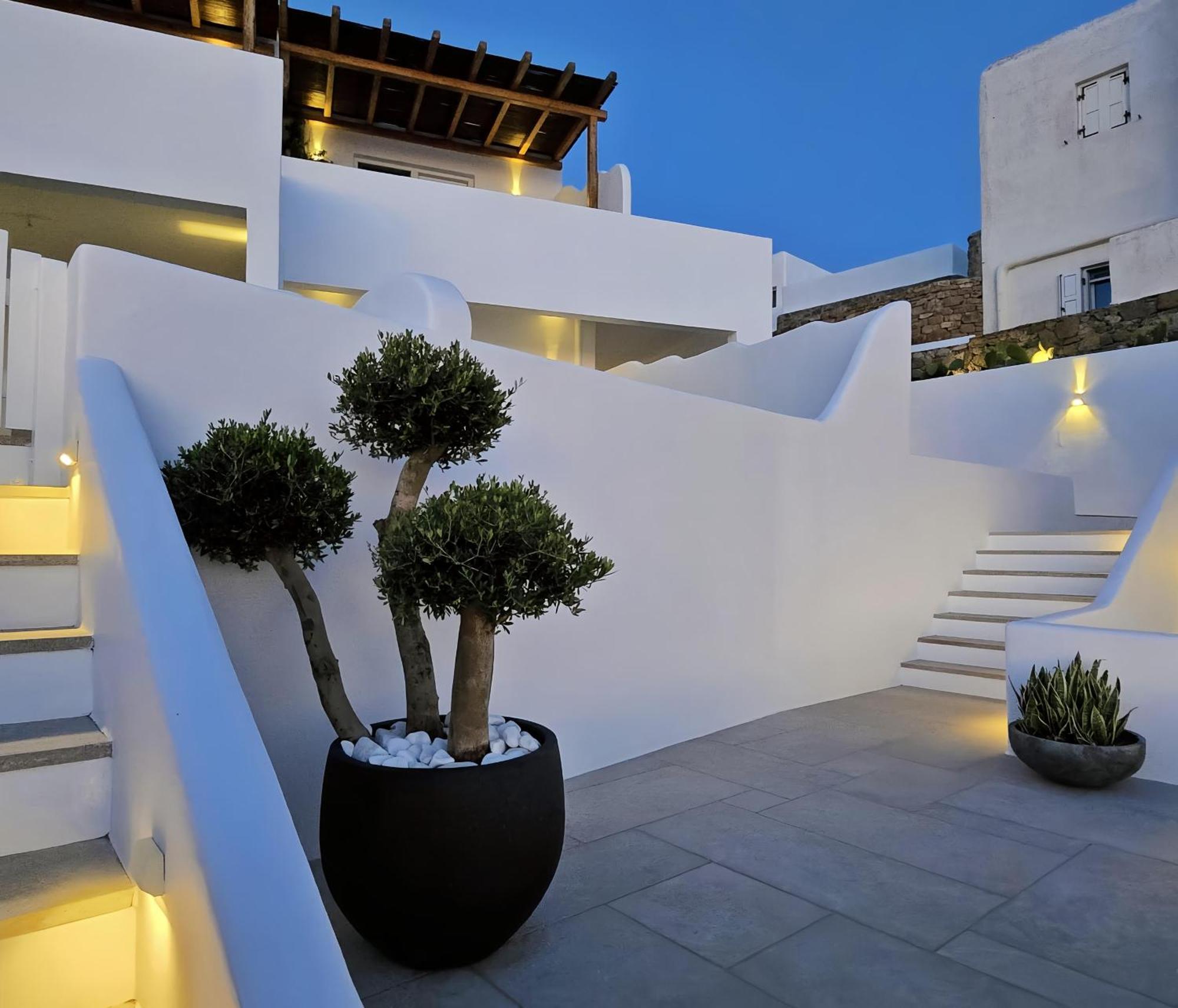 Avra Mykonos Hotel Tourlos Buitenkant foto