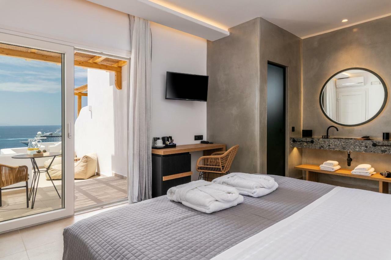 Avra Mykonos Hotel Tourlos Buitenkant foto