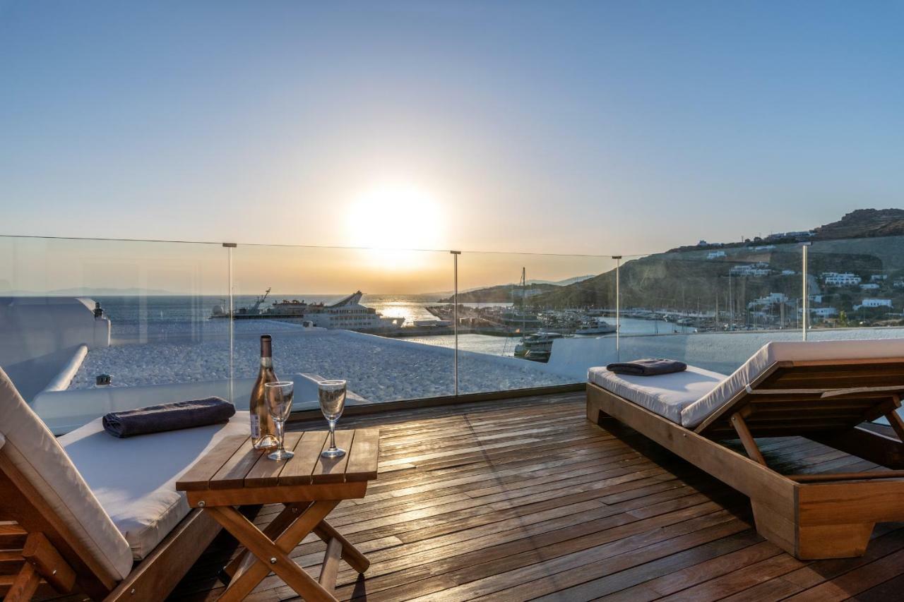 Avra Mykonos Hotel Tourlos Buitenkant foto