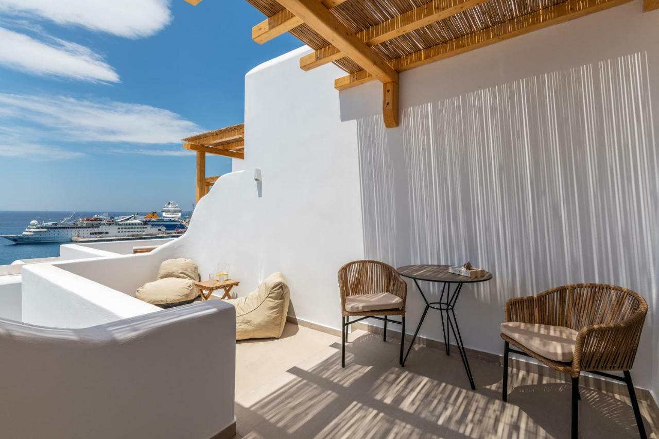 Avra Mykonos Hotel Tourlos Buitenkant foto